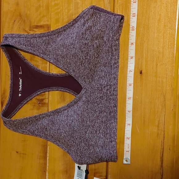 NWT TNA FLOW TNACTION PURPLE HEATHER COZY TREAD SPORTS BRA SIZE XS - Picture 8 of 9